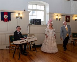 At HM Tower of London 2019 concert, Victorian Vignettes.